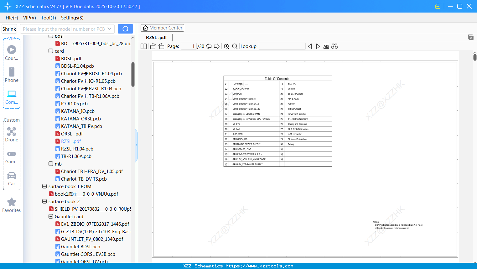 Laptop Surface RZSL